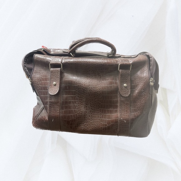 Bath & Body Works Handbags - Leather Travel Duffle Bag